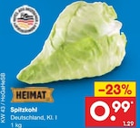 Spitzkohl im Angebot bei Netto Marken-Discount in Hildesheim Spitzkohl Angebote von HEIMAT bei Netto Marken-Discount Hildesheim für 0,99 €