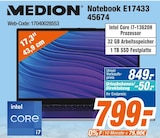 Aktuelle Notebook Angebote bei expert in Wiesbaden Aktuelles Notebook E17433 Angebot bei expert in Wiesbaden ab 799,00 €