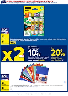 Promo Rentrée Scolaire dans le catalogue Carrefour du moment à la page 89