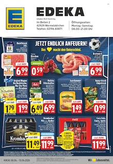 Aktueller EDEKA Prospekt (Wermelskirchen, 26 Seiten zum blättern EDEKA Prospekt Aktuelle Angebote mit 26 Seiten