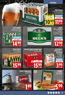Bier im EDEKA Prospekt "Aktuelle Angebote" mit 24 Seiten (Rheine)
