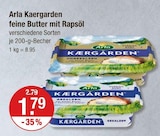 Kaergarden feine Butter mit Rapsöl im V-Markt Prospekt Kaergarden feine Butter mit Rapsöl von Arla im aktuellen V-Markt Prospekt für 1,79 €