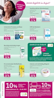 Kaffeevollautomat im mea - meine apotheke Prospekt "Unsere August-Angebote" mit 4 Seiten (Saarbrücken)