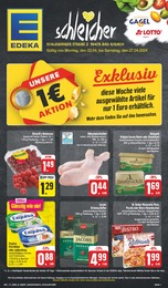 Aktueller EDEKA Supermärkte Prospekt für Bad Colberg-Heldburg: Wir lieben Lebensmittel! mit 26} Seiten, 22.04.2024 - 27.04.2024
