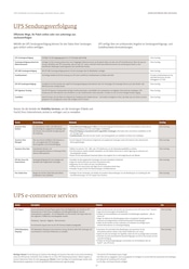 Aktueller UPS Prospekt mit Auto, "Tariftabelle und Serviceleistungen", Seite 37