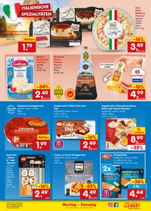 Pizza im Netto Marken-Discount Prospekt "Aktuelle Angebote" mit 70 Seiten (Ulm)