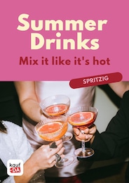 Rezepte Prospekt für Bergisch Gladbach mit 1 Seite Rezepte Prospekt für Bergisch Gladbach: "Summer-Drinks", 1 Seite, 14.08.2026 - 28.08.2026