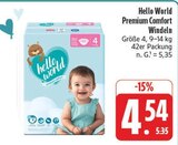 Premium Comfort Windeln im Angebot bei EDEKA in Amberg Premium Comfort Windeln Angebote von Hello World bei EDEKA Amberg für 4,54 €