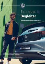 Volkswagen Prospekt für Bonn mit 2 Seiten Volkswagen Prospekt für Bonn: "Ein neuer Begleiter. Der neue vollelektrische ID.3", 2 Seiten, 25.09.2020 - 22.10.2020
