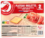 Plateau Raclette Charcuterie Et Fromage Auchan en promo chez Auchan Hypermarché Montpellier à 5,29 €