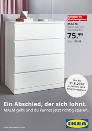 Der aktuelle IKEA Prospekt: Ein Abschied, der sich lohnt.