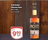 Pott Echter Übersee Rum von Pott im aktuellen GLOBUS Prospekt