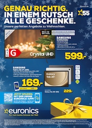 Der aktuelle EURONICS Prospekt GENAU RICHTIG. IN EINEM RUTSCH ALLE GESCHENKE.