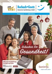 Burbach + Goetz Deutsche Sanitätshaus GmbH Prospekt für Löf mit 6 Seiten Burbach + Goetz Deutsche Sanitätshaus GmbH Prospekt für Löf: Schenken Sie Gesundheit!, 6 Seiten, 14.11.2022 - 31.01.2023