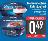 Rahmjoghurt von Weihenstephan im aktuellen EDEKA Prospekt für 0,49 €