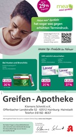 Aktueller mea - meine apotheke Apotheken Prospekt in Hainburg und Umgebung, "Unsere Februar-Angebote" mit 4 Seiten, 01.02.2026 - 28.02.2026