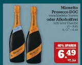 Prosecco DOC im Angebot bei Marktkauf in Nürnberg Prosecco DOC Angebote von Mionetto bei Marktkauf Nürnberg für 6,49 €