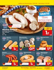 Weißwurst im Netto Marken-Discount Prospekt in Kaufbeuren Aktueller Netto Marken-Discount Prospekt mit Weißwurst, "Aktuelle Angebote", Seite 57