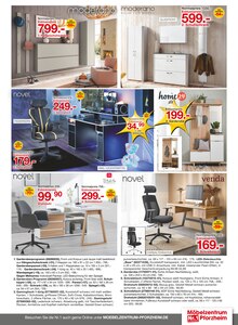 Bürostuhl im Möbelzentrum Pforzheim Prospekt "UNSERE TIEFPREIS GARANTIE SCHLÄGT JEDEN!" mit 20 Seiten (Pforzheim)