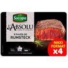 4 pavés de rumsteck marinés aux 3 poivres SOCOPA en promo chez Carrefour 4 pavés de rumsteck marinés aux 3 poivres SOCOPA dans le catalogue Carrefour