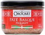Intermarché Contact Caussade - Promo PÂTÉ BASQUE PIQUANT Promo PÂTÉ BASQUE PIQUANT à 1,74 € dans le catalogue Intermarché Contact à Caussade