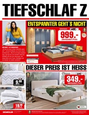 Schlafzimmer im Segmüller Prospekt in Bergheim Aktueller Segmüller Prospekt mit Schlafzimmer, "100 Jahre Segmüller - Schon wieder Champion", Seite 4