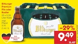Premium Pils oder Radler im Angebot bei Netto Marken-Discount in Rastatt Premium Pils oder Radler Angebote von Bitburger bei Netto Marken-Discount Rastatt für 9,49 €