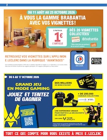 Catalogue de la semaine "QUE DES PROMOS EN OR POUR LE QUOTIDIEN !" avec 2 pages, valide du 06/10/2026 au 17/10/2026 pour Tonnerre et alentours Prospectus de la semaine "QUE DES PROMOS EN OR POUR LE QUOTIDIEN !" avec 2 pages, valide du 06/10/2026 au 17/10/2026 pour Tonnerre et alentours