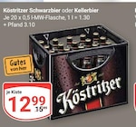 Schwarzbier Angebote von Köstritzer bei GLOBUS Gera für 12,99 €