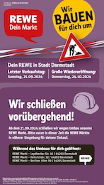 REWE Prospekt "Dein Markt" für Darmstadt, 27 Seiten, 16.09.2024 - 21.09.2024