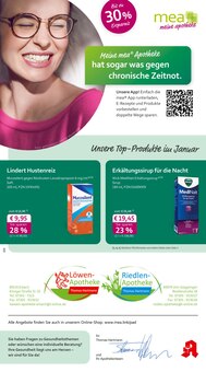 Aktueller mea - meine apotheke Prospekt "Unsere Januar-Angebote" für Ulm Aktueller mea - meine apotheke Prospekt für Ulm mit Seiten