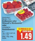 Erdbeeren oder Himbeeren oder Heidelbeeren von Driscoll's oder GUT&GÜNSTIG im aktuellen E center Prospekt