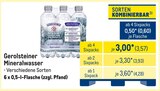 Mineralwasser Angebote von Gerolsteiner bei METRO Hofheim für 3,57 €
