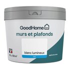 Peinture(d) murs et plafonds GoodHome blanc mat 10L - GoodHome en promo chez Castorama Grenoble à 24,90 €