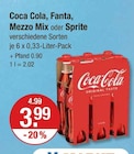 Coca Cola im V-Markt Prospekt Coca Cola von Coca Cola im aktuellen V-Markt Prospekt für 3,99 €