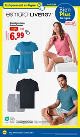 Pyjama Femme Angebote im Prospekt "Le vrai prix des bonnes choses" von Lidl auf Seite 40