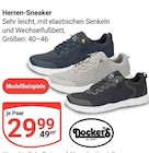 Herren-Sneaker im Angebot bei GLOBUS in Hof Herren-Sneaker Angebote von Dockers bei GLOBUS Hof für 29,99 €