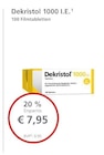 Dekristol 1000 I.E. bei LINDA im Bonn Prospekt für 7,95 €