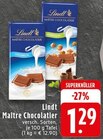 Maître Chocolatier Angebote von Lindt bei EDEKA Krefeld für 1,29 €