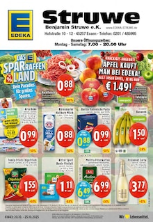 EDEKA Prospekt der Woche "Aktuelle Angebote" Seite 1, 20.10.2025 bis 25.10.2025 für Essen Aktueller EDEKA Prospekt "Aktuelle Angebote" Seite 1 von 24 Seiten für Essen