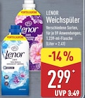 Aktuelle Lenor Angebote bei ALDI Nord in Magdeburg Aktuelles Weichspüler Angebot bei ALDI Nord in Magdeburg ab 2,99 €
