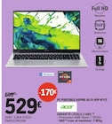 Pc portable aspire al15-45p-r1yz - ACER en promo chez E.Leclerc Berck à 529,00 €