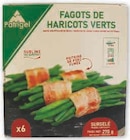 Fagots de haricots verts lardés Surgelés - PATRIGEL à 3,41 € dans le catalogue U Express