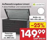 Aufbewahrungsbox Limani Angebote von JUSKYS bei Netto Marken-Discount Dessau-Roßlau für 149,99 €