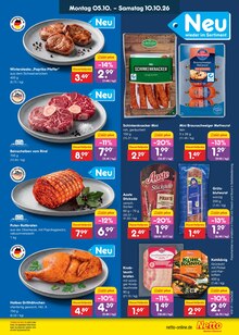 Rollbraten im aktuellen Netto Marken-Discount Prospekt (Rostock) Rollbraten im Netto Marken-Discount Prospekt "Aktuelle Angebote" mit 70 Seiten (Rostock)