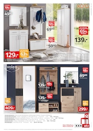 XXXLutz Möbelhäuser Garderobe im Prospekt 