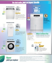Promos Lave-Linge dans le catalogue "Des choix malins, pour un impact durable" de Proxi Confort Lave-Linge en promo dans le catalogue Proxi Confort à la page 5