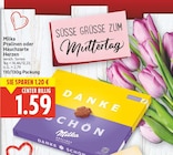Pralinen oder Hauchzarte Herzen von Milka für 1,59 € bei E center im Angebot Pralinen oder Hauchzarte Herzen von Milka im aktuellen E center Prospekt