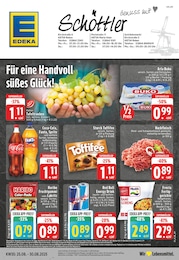 EDEKA Prospekt für Borken mit 24 Seiten EDEKA Prospekt für Borken: "Aktuelle Angebote", 24 Seiten, 25.08.2025 - 30.08.2025
