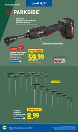 Perceuse-Visseuse Angebote im Prospekt "SOLDES ! SOLDES ! Économisez jusqu'à 75 %" von Lidl Perceuse-Visseuse Angebote im Prospekt "SOLDES ! SOLDES ! Économisez jusqu'à 75 %" von Lidl auf Seite 60